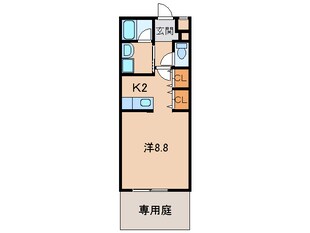 Ｍ ディアマンテの物件間取画像